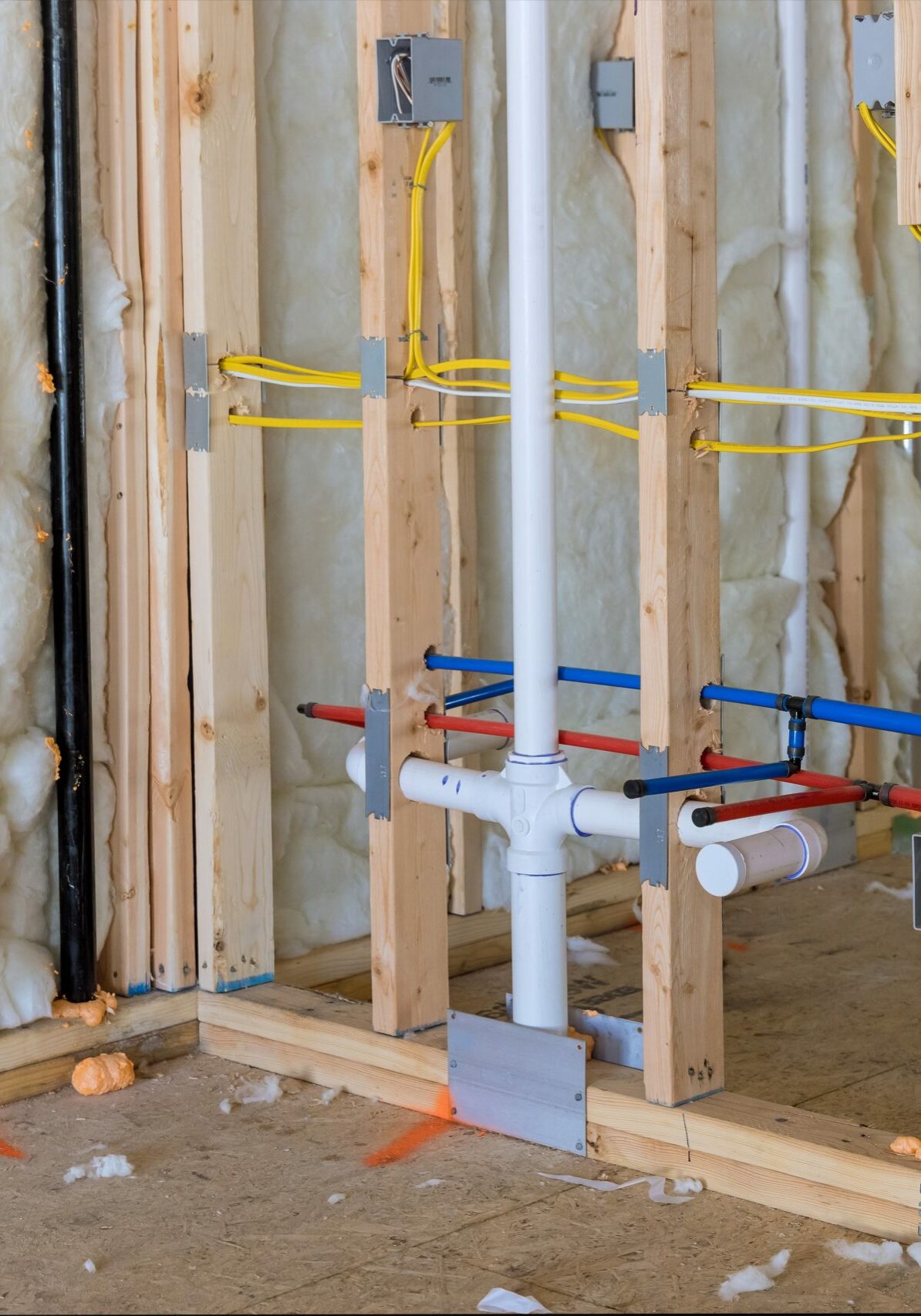 Buildt,New,Home,Construction,Featuring,Hot,And,Cold,Water,Pex